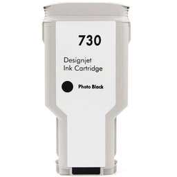 Generico HP 730 Negro Photo Cartucho de Tinta - Reemplaza P2V73A/P2V67A
