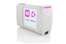 Generico HP 80 Magenta Cartucho de Tinta - Reemplaza C4847A