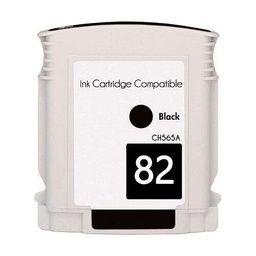 Generico HP 82 Negro Cartucho de Tinta - Reemplaza CH565A