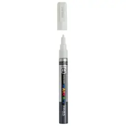Rotulador Acrílico Lyra 1mm Blanco Graduate Mark All