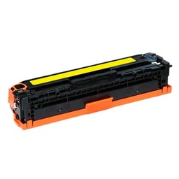 Generico HP CB542A/CE322A/CF212A Amarillo Cartucho de Toner - Reemplaza 125A/128A/131A