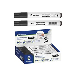 Rotulador De Pizarra Blanca Negro Bismark 2mm