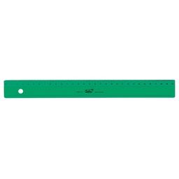 Regla Verde De 30 Cm