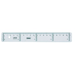 Regla De 20 Cm.cristal