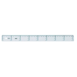 Regla De 40 Cm. Cristal