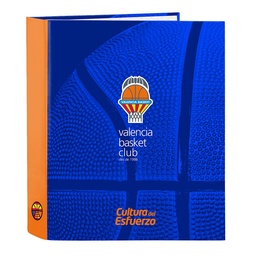 Carpeta Folio 4 Anillas Lomo Ancho Valencia Basket