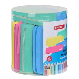 Set 16 Port. Silicona Surtido Safta Silicone Glitter
