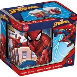 Taza Grande 325ml Spider-Man "great Power"