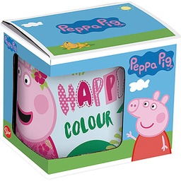 Taza Grande 325ml Peppa Pig "having Fun"