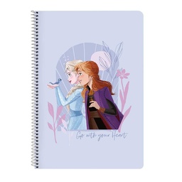 Libreta Folio 80 H. Tapas Duras Frozen "believe"