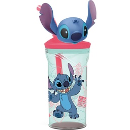 Vaso Figurita 3d 360ml Stitch "sweet"