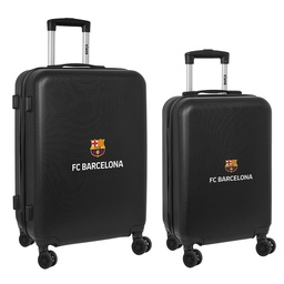 Set 2 Trolleys Cabina 20"+ Mediano 24" F.c. Barcelona 3ª Equipacion