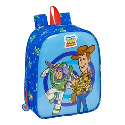Mochila Guardería Adaptable A Carro Toy Story "good Vibes"