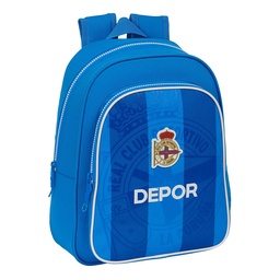 Mochila Infantil Adaptable A Carro Real Deportivo De La Coruña