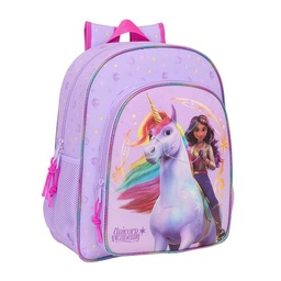 Mochila Junior Adaptable A Carro Unicorn Academy