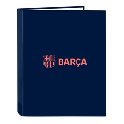 Carpeta Folio 4 Anillas Mixtas F.c. Barcelona 2ª Equipacion