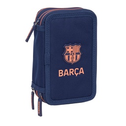 Plumier Triple 37 Pcs F.c. Barcelona 2ª Equipacion