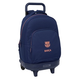Mochila Grande Con Ruedas Compact Extraíble F.c. Barcelona 2ª Equipacion