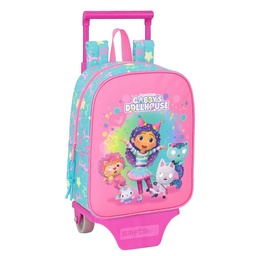 Mochila 232+carro 805 Gabby's Dollhouse "confetti"