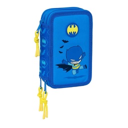 Plumier Triple 37 Pcs Batman Preescolar