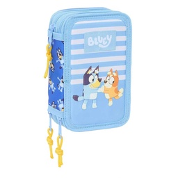 Plumier Triple 37 Pcs Bluey "let's Play"