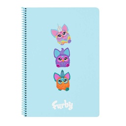 Libreta Folio 80 H. Tapas Duras Furby