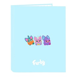 Carpeta Folio 4 Anillas Mixtas Furby
