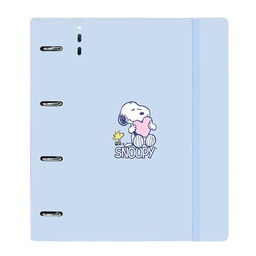 Carpeblock Pp Foam 4 Anillas 35mm Con Recambio Snoopy "love"
