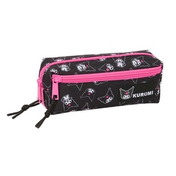 Portatodo Triple Pequeño Con Goma Elástica 22cm Kuromi