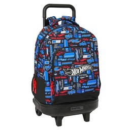 Mochila Grande Con Ruedas Compact Extraíblesimple Hot Wheels
