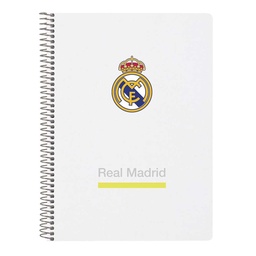 Libreta Cuarto 80 H. Tapas Duras 1diseñ Real Madrid Equipación 25/26
