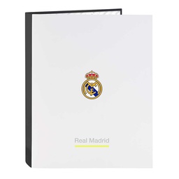Carpeta Folio 4 Anillas Mixtas Real Madrid Equipación 25/26