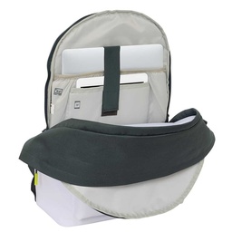 Mochila Doble Para Portátil 15,6"+usb Real Madrid Equipación 25/26