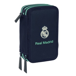 Plumier Triple 37 Pcs Real Madrid 2ª Equipacion 25/26