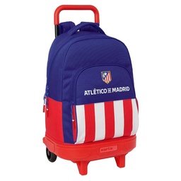 Mochila Grande Con Ruedas Compact Extraíble Atco. De Madrid