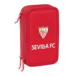 Plumier Triple 37 Pcs Resistente Al Agua Sevilla Fc
