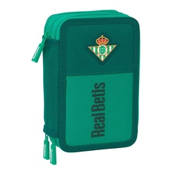 Plumier Triple 37 Pcs Resistente Al Agua Real Betis Balompie