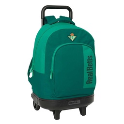 Mochila Grande Con Ruedas Compact Extraíbleres.simp Real Betis Balompie