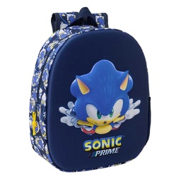 Mochila 3d Sonic "city"