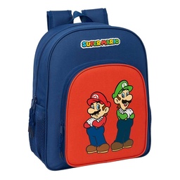 Mochila Junior Adaptable A Carro Super Mario "mamma Mia"