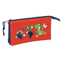 Portatodo Triple Super Mario "mamma Mia"