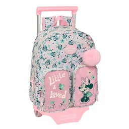 Mochila 609+carro 705 Minnie Mouse "minty"