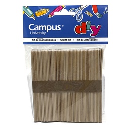 Set Manualidades Campus Palito Madera Pequeño