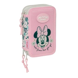 Plumier Triple 37 Pcs Minnie Mouse "minty"