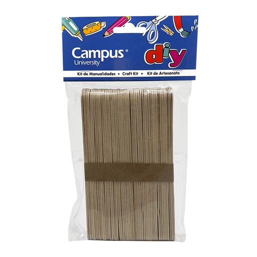 [630963] SET MANUALIDADES CAMPUS PALITO MADERA GRANDE
