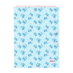 Carpeta Folio 3 Solapas Stitch "ohana"