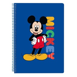 Libreta Cuarto 80 H. Tapas Duras Mickey Mouse "today"