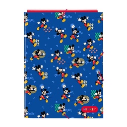 Carpeta Folio 3 Solapas Mickey Mouse "today"