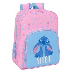 Mochila Infantil Adaptable A Carro Stitch "bright"