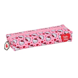 Portatodo Rectangular Con Goma Elástica 22cm Hello Kitty